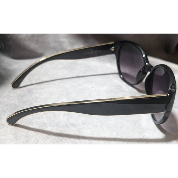 Kay by Kay Unger Black And Gold Sunglasses main image 5